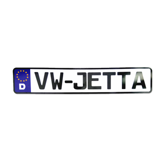 Placa tipo europea - Jetta