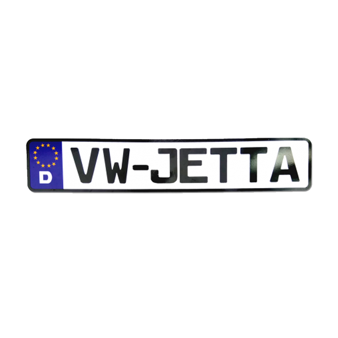 Placa tipo europea - Jetta