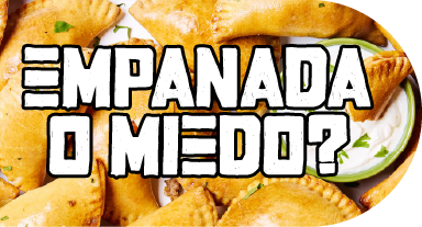 Llavero Word Plates - empanada o miedo?