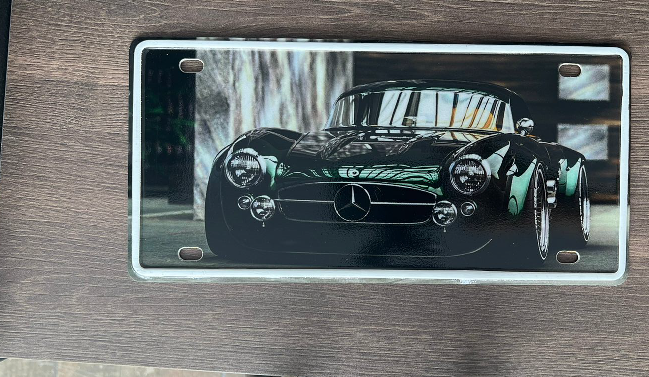 Placa tipo Carro -CAR002