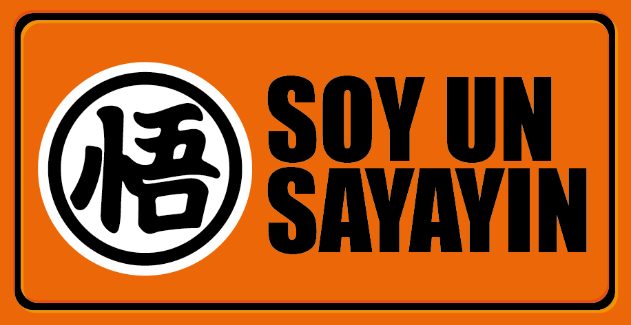 Placa tipo bici -sayayin (2 opciones)