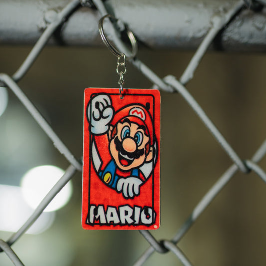 Llavero Word Plates - Mario